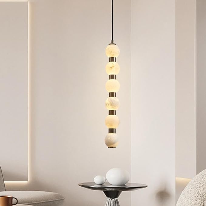 Pendant Lights, Modern Home Decor led Lights Pendant Light Lamps forstaircase Chandeliers for Living Room Hanging Indoor Lighting(Black 8 Head,RC Remote dimming)