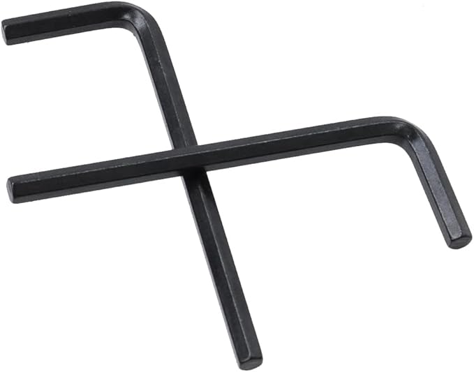 Antrader 4mm Allen Wrench L-Shaped Hex Key Set - Pack of 30 Repair & Installation Tool,Black