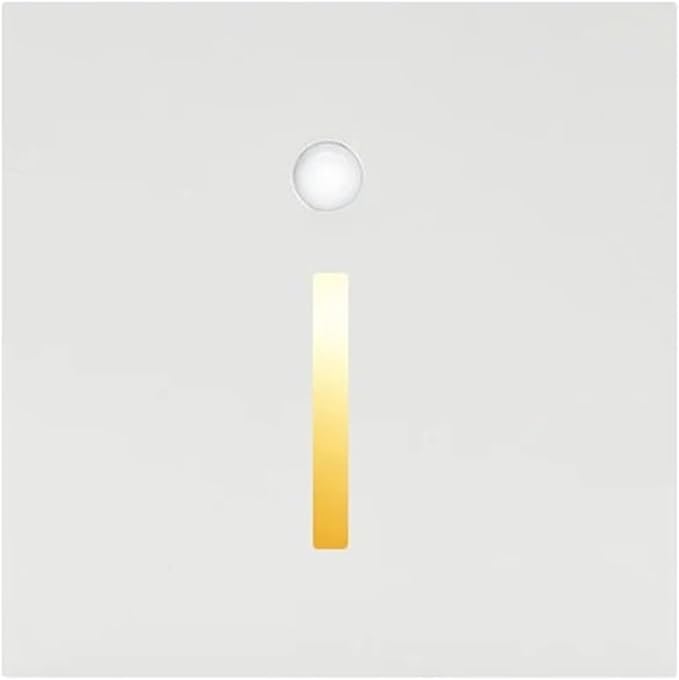 Wall Lamps, Smart Wall Lamp Pir Motion Sensor Footlight Stair Light Led Night Light Indoor Lighting for Room Decor Hall Kitchen Bedroom(Sensor White WithBOX)