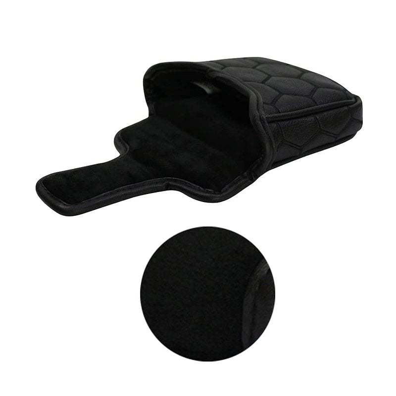 PINMEI Golf Mallet Putter Head Cover Mallet Headcovers Magnetic Club Cover Perfect for Scotty Cameron Odyssey Taylormade Ping (4.7×6 inches)