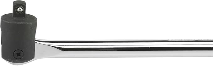 Neiko 00338A 3/8-Inch-Drive Premium Breaker Bar, 15 Inches Long, Nut Breaker Bar, 180-Degree Flex Cr-Mo Head with Cr-V Steel Construction