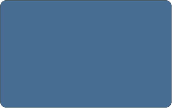 Mimore Coffee Mat - 12x19 Inch Blue Bar Mat for Countertop - Absorbent, Hides Stains, Rubber Backed - Dish Drying Mat Fits Under Coffee Maker, Espresso Machine