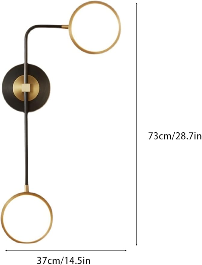 Simple Living Room Bedroom Bedside Led Background Wall Lamp Minimalist Decoration Staircase Corridor Balcony Wall Lamp, Modern