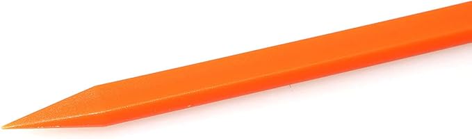 6pcs Crowbar Plastic Spudger Stick Lever Tools Opening Tools for iPhone Screen Repair Electronic Components Replacement Repair Kit, Orange
