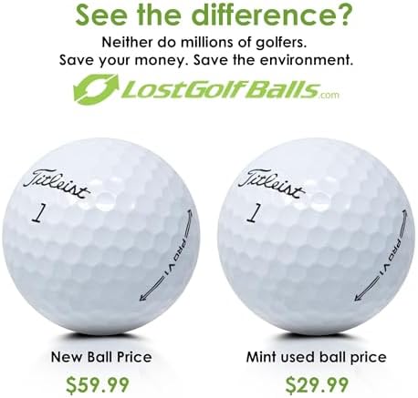 LostGolfBalls Titleist AVX - Mint Quality Used Golf Balls – 96 Ball Bulk Pack – Cleaned & Graded