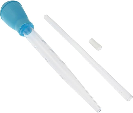 2pcs Water Absorber Light Blue Extension Manual Aquarium Cleaning Tool, Aquarium Water Changer, for Aquarium Waste Remover, Aquarium Bottom Gravel Waste Cleaner, Coral Feeder