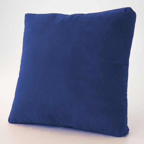 MoonRest - Faux Suede Microfiber Decorative Pillow (16"x16", Navy)
