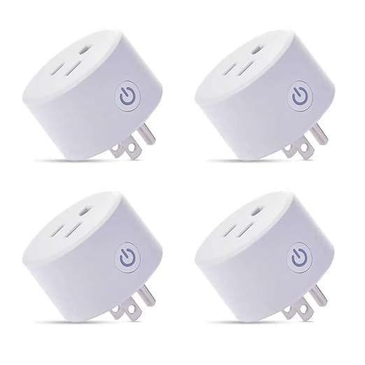Zigbee Smart Plug Outlet, Mini Remote Voice Control with Alexa, Easy Setup, Work with Google Home/SmartThings, Hub Required 4-Pack