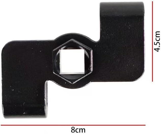 1/2" Drive Wrench Extension Adapter - Indispensable Tool for Garages, Repair Shops, and DIY Projects, Universal Extension for Breaker Bars and Ratchets.