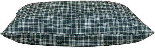 Carolina Pet Green Plaid Shebang Rectangle Indoor/Outdoor Bed M