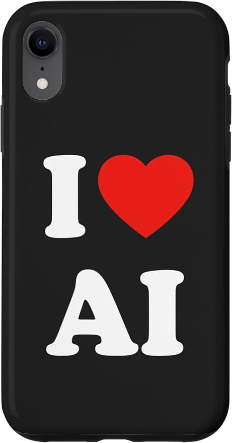I AI Stem Lover AI Tech Enthusiast Case for iPhone XR