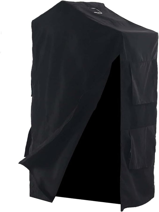 Bird Cage Cover Foldable Waterproof Black Bird Cage Cover Windproof Washable Accessories
