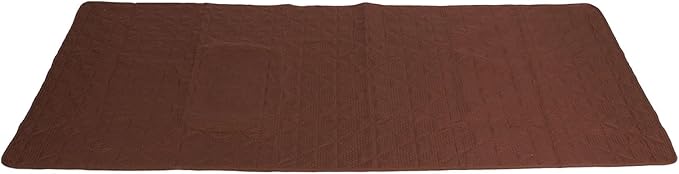 Dog Bed Cover, Slip Furniture Protector, Washable Brown Blanket for Sofa Couch, Ideal for Dog and Cat (30x70in/ 76.2x177.8cm)