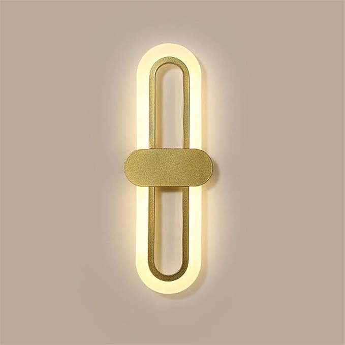 Bedroom Bedside Modern Minimalist Living Room Background Wall Led Three-Color Light-Changing Wall Lamp Simple Aisle Balcony Lamp,Living Room