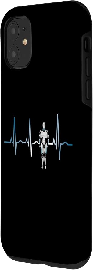iPhone 11 Ai Heartbeat Love Ai EKG Heart Funny Idea for Ai lover Case