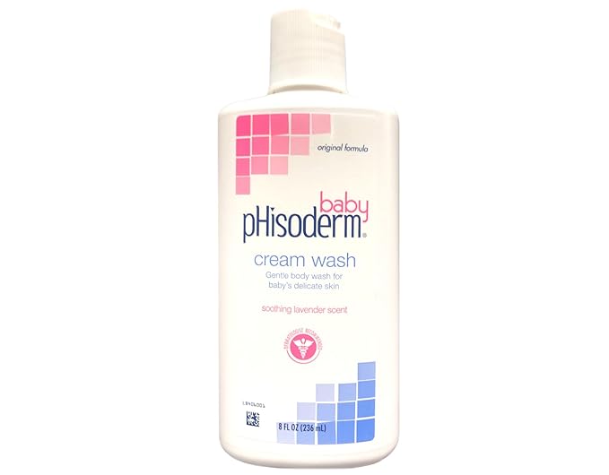Phisoderm Baby Tear-Free Cream Wash 8 oz (Pack of 4)