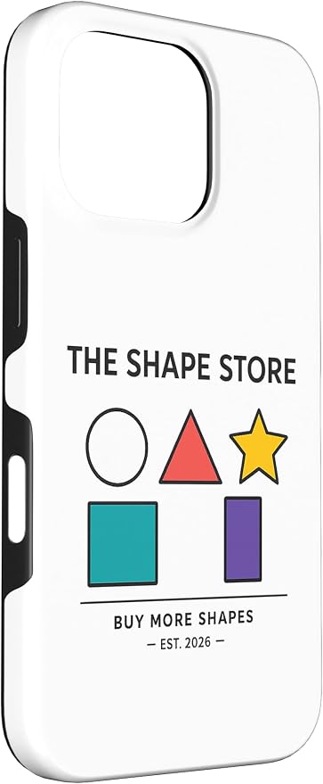 The Shape Store Funny Viral Meme from 2026 AI Humor Case for iPhone 16 Pro