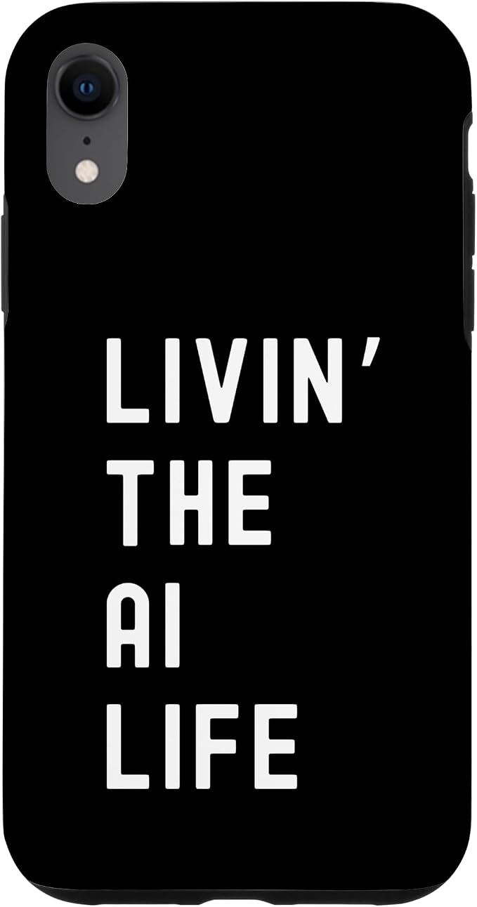 Ai Living The Ai Life Name Case for iPhone XR