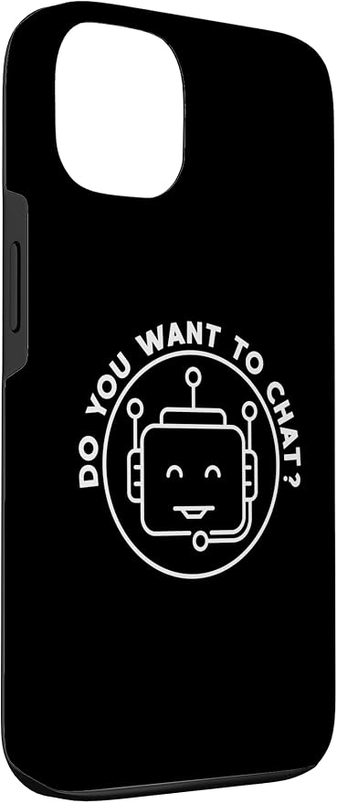 Chatbot - Do You Want To Chat? AI and ML Geek Case for iPhone 13