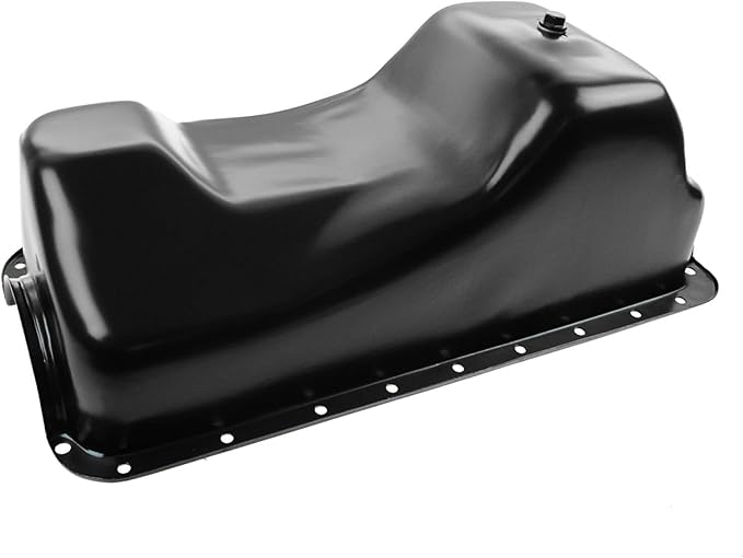 TRQ Engine Oil Pan Compatible with 1993-1996 Ford F-250 1997 F-250 HD 1993-1997 F-350