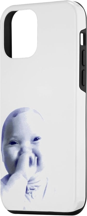 AI Baby Holding Laugh Meme Case for iPhone 12 mini