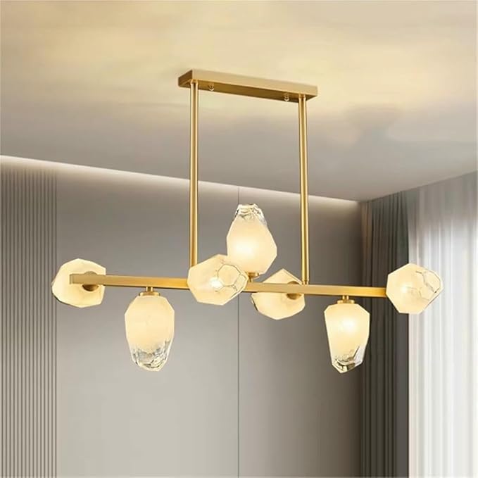 Pendant Lights Nordic Smart Home Decoration Pendant Light, Living Room Dining LED Indoor Lighting(Cold White,Blacks 12 Heads)