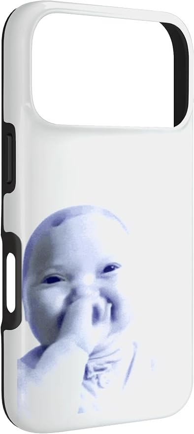 AI Baby Holding Laugh Meme Case for iPhone 17 Pro