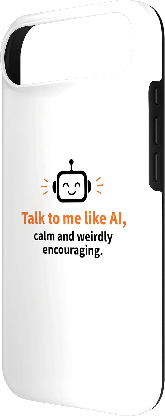 AI Robot Calm Encouraging Tech Support Case for iPhone Air