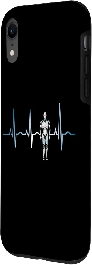iPhone XR Ai Heartbeat Love Ai EKG Heart Funny Idea for Ai lover Case