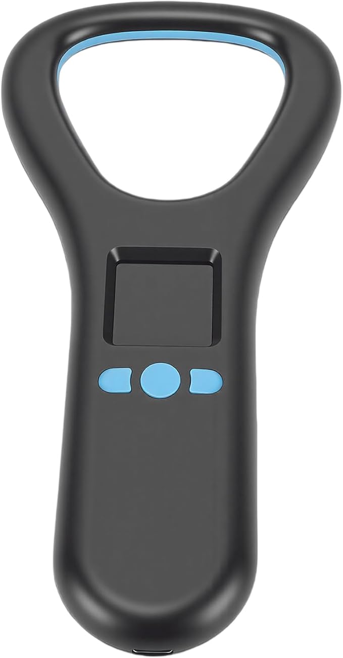 Pet Microchip Scanner, FDX B EMID Animal Tag Scanner, 134.2khz 125khz with 1.44 Inch LED Color Screen, Ideal for Dog Cat Pig Animal Data Management
