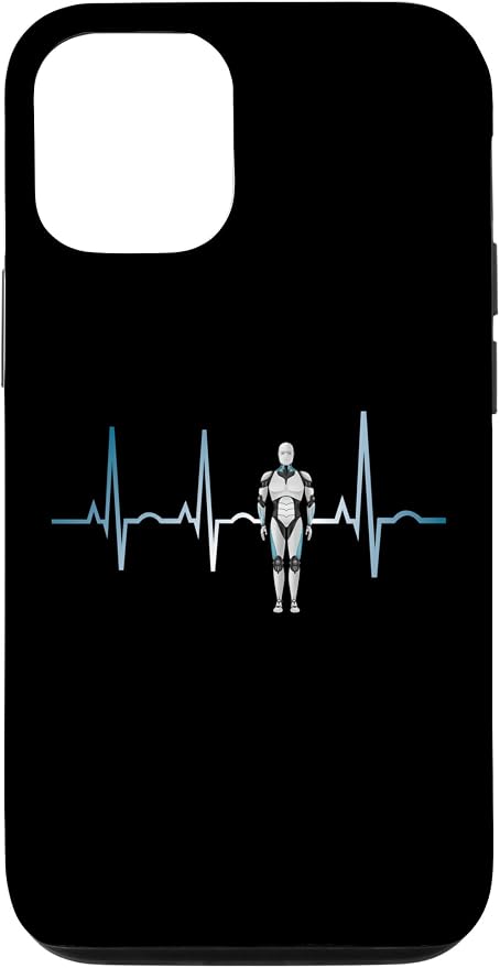 iPhone 15 Pro Ai Heartbeat Love Ai EKG Heart Funny Idea for Ai lover Case