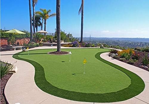 Pro Putting Green Golf Artificial Grass Turf 11FTX54FT， Indoor Outdoor Golf Training Mat, Synthetic Fake Grass for Baseball Football Gym Sports