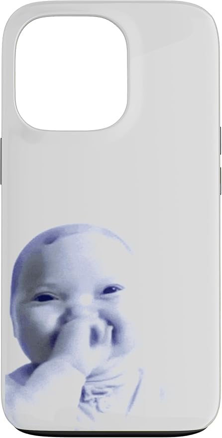 AI Baby Holding Laugh Meme Case for iPhone 13 Pro