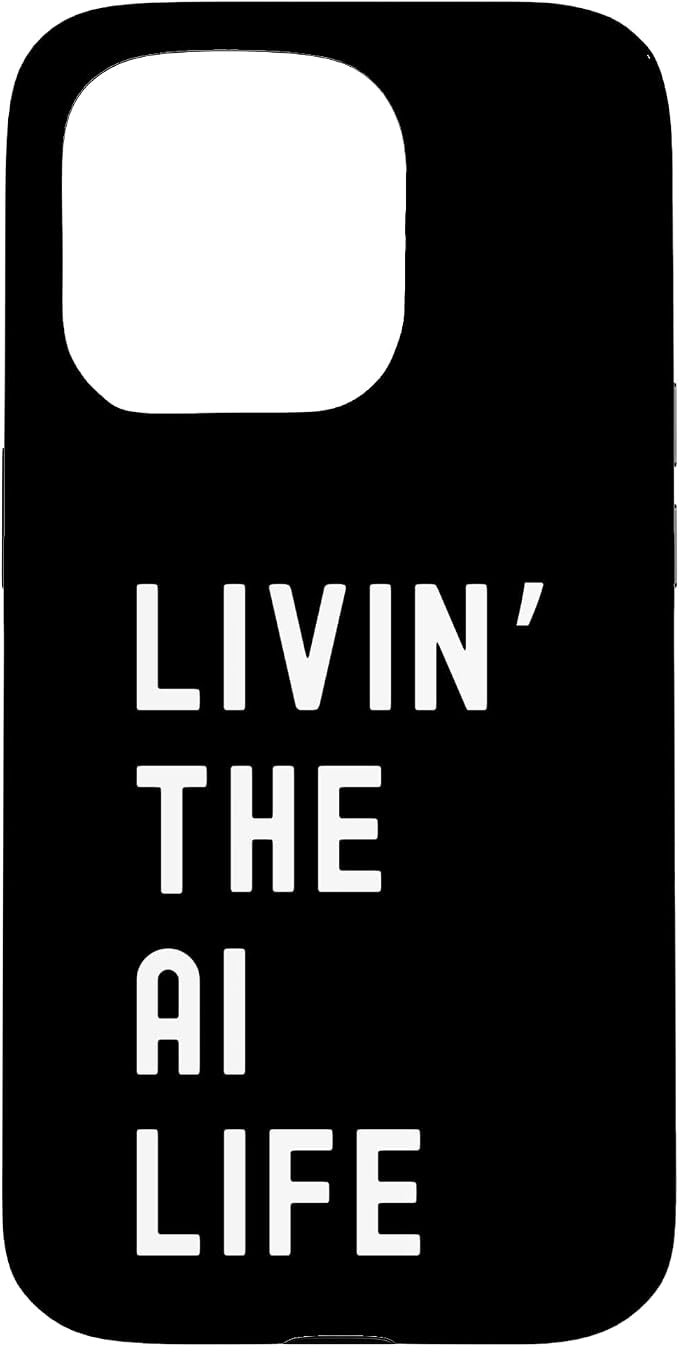 Ai Living The Ai Life Name Case for iPhone 15 Pro