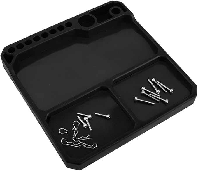Silicone Tool Tray, Parts Tray Organizer with Tool Stand