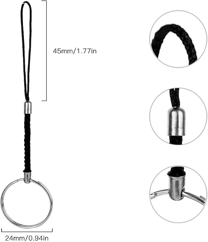ENUODA Hand Wrist Lanyard Strap String for USB Flash Drives, Keys, Keychains and other Portable Items