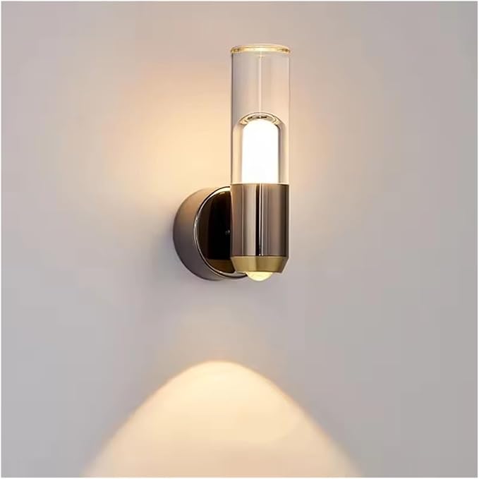 Modern Minimalist LED Wall Lamps, Transparent Ambient Lighting in Bedrooms, Background Decorative Fixtures,Wall lamp Indoor