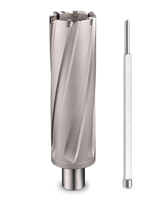 CS Unitec 9-1-850 C 1-9/16" x 8" TCT Hornet Tungsten Carbide-Tipped Annular Cutters 1-9/16 Inchesinches Cutting Diameter Tungsten Carbide Not Applicable Coating Cut Cutting Angle 8" Flute