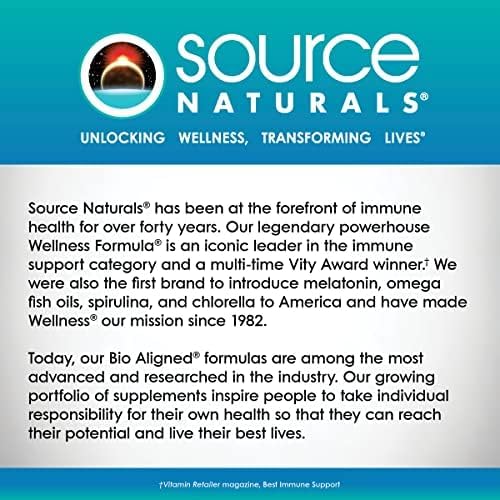 Source Naturals Melatonin, Helps Promote Sleep*, 2 mg - 60 Time-Released Tablets