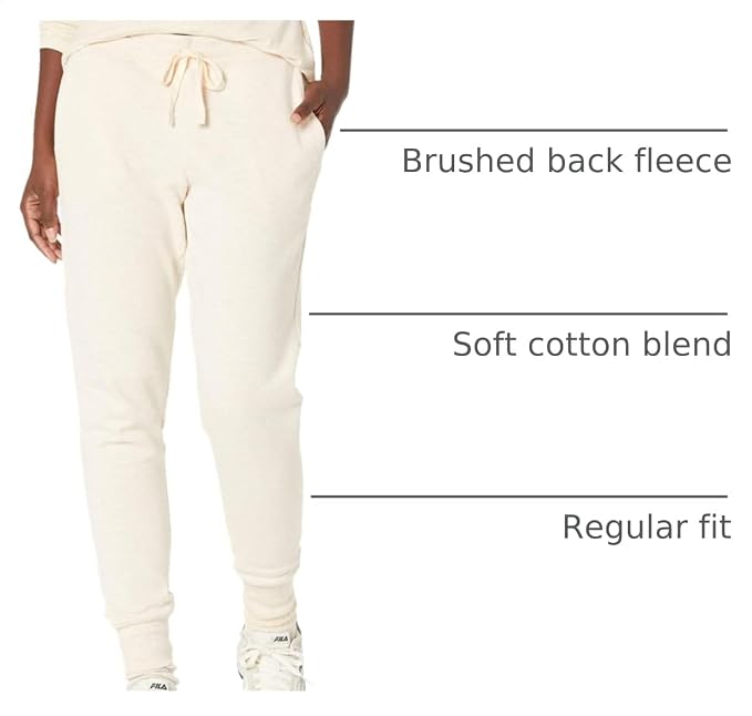 Amazon Essentials Women's Fleece Jogger Sweatpant (Available in Plus Size)