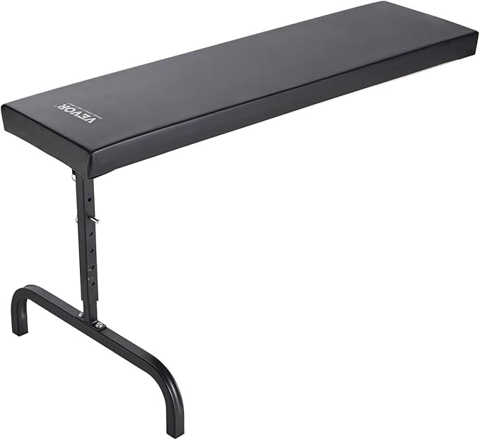 VEVOR Under Dash Creeper, 40 in, 330 lbs Load Capacity Rolling Mechanic Garage Creeper, 20.3-27.4 in Height Adjustable, Laying Down or Upright Inside of Car or Truck, Easy Fold Support for Garage Shop