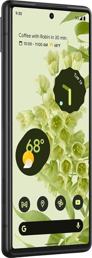 Google Pixel 6 ��� 5G Android Phone - Unlocked Smartphone with Wide and Ultrawide Lens - 256GB - Sorta Seafoam