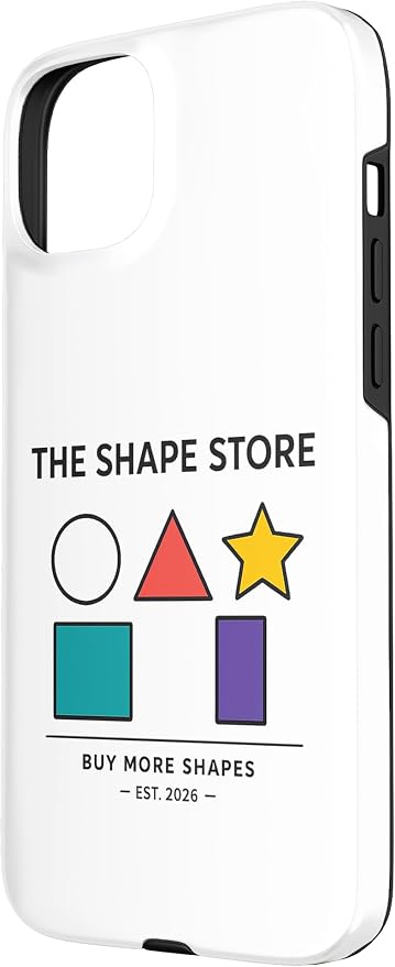 The Shape Store Funny Viral Meme from 2026 AI Humor Case for iPhone 15 Plus