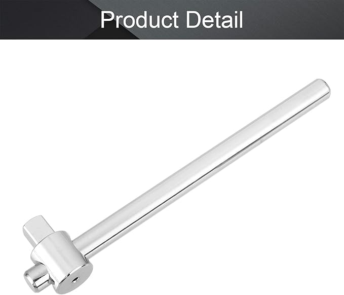 Utoolmart 3/8 Inch Drive Sliding Wrench Breaker Bar Adjustable T-Handle Socket Hand Tool 1Pcs
