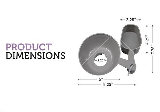 Wide Mouth Funnel with 1 Cup Measuring Scoop Set, Perfect for Funnels for Kitchen Use Filling Jars, Kitchen Set, Canning Funnel for Mason Jars, Plastic Measuring Cup