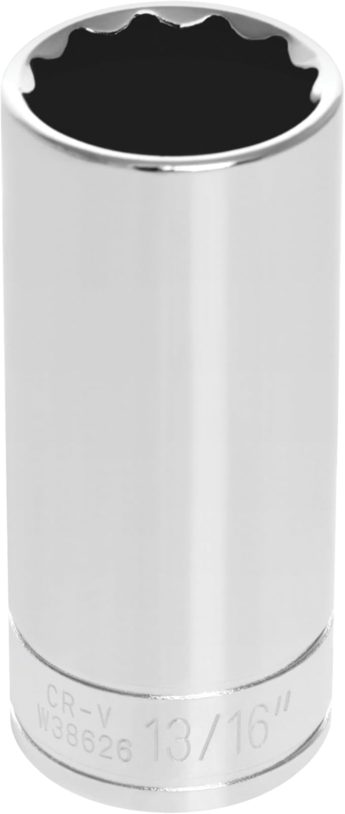 Performance Tool W38626 12-Point Socket, 3/8-Inch Drive, 13/16
