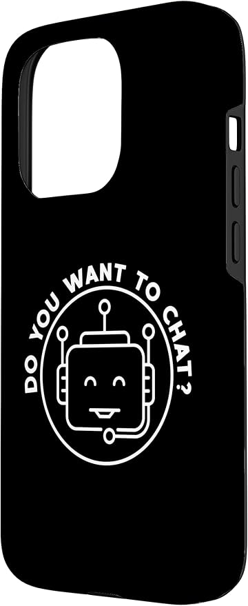 Chatbot - Do You Want To Chat? AI and ML Geek Case for iPhone 15 Pro