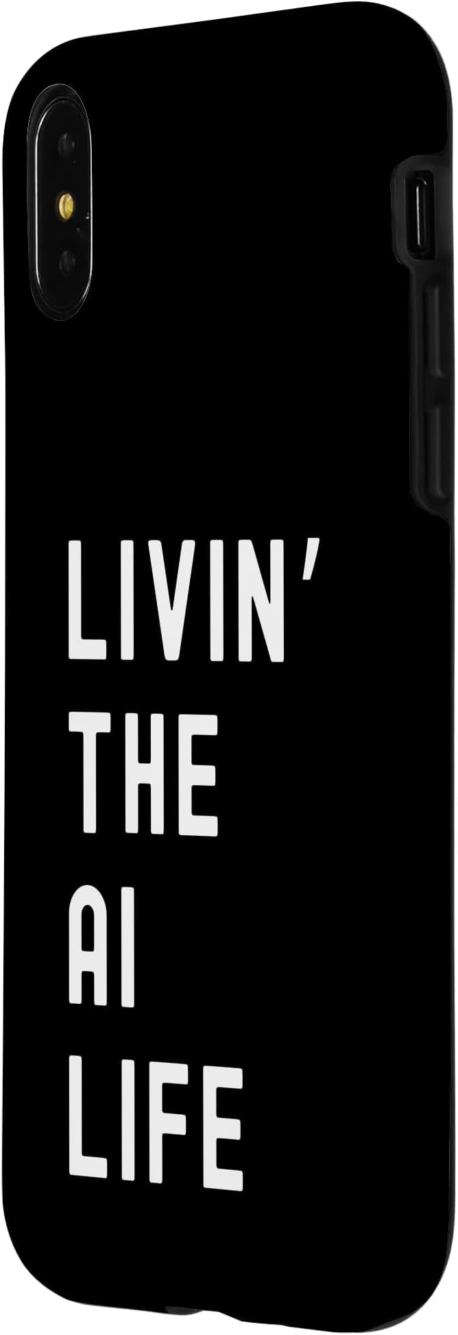 Ai Living The Ai Life Name Case for iPhone X/XS