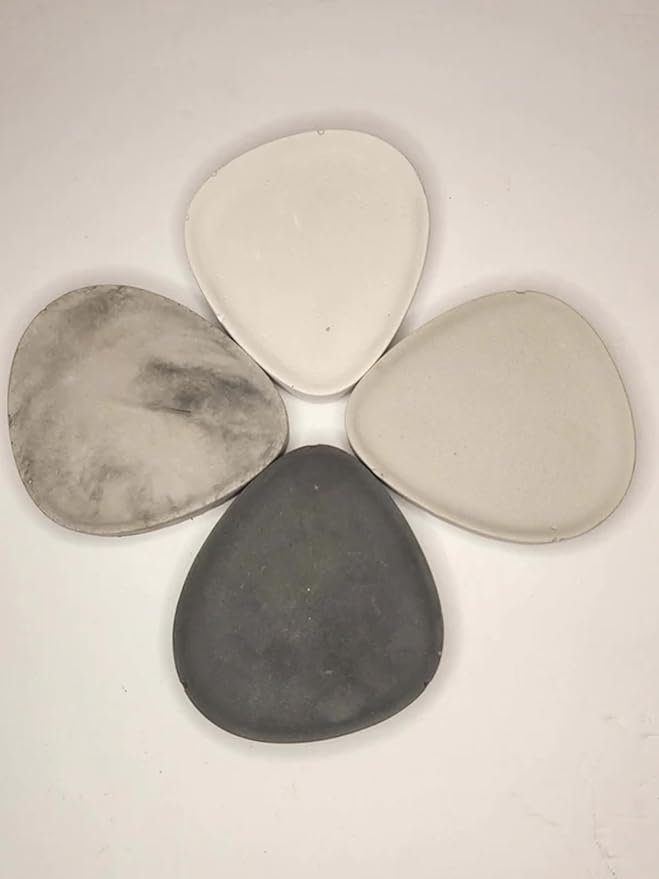 Tear Drop Trinket Tray, Concrete, Modern Decor, Gift, Jewelry Holder, Organizer, Contemporary Design, Home Goods, Minimalist (Pink)