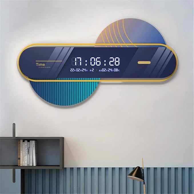 Electronic Living Room Decoration Led Clock Home Modern Minimalist